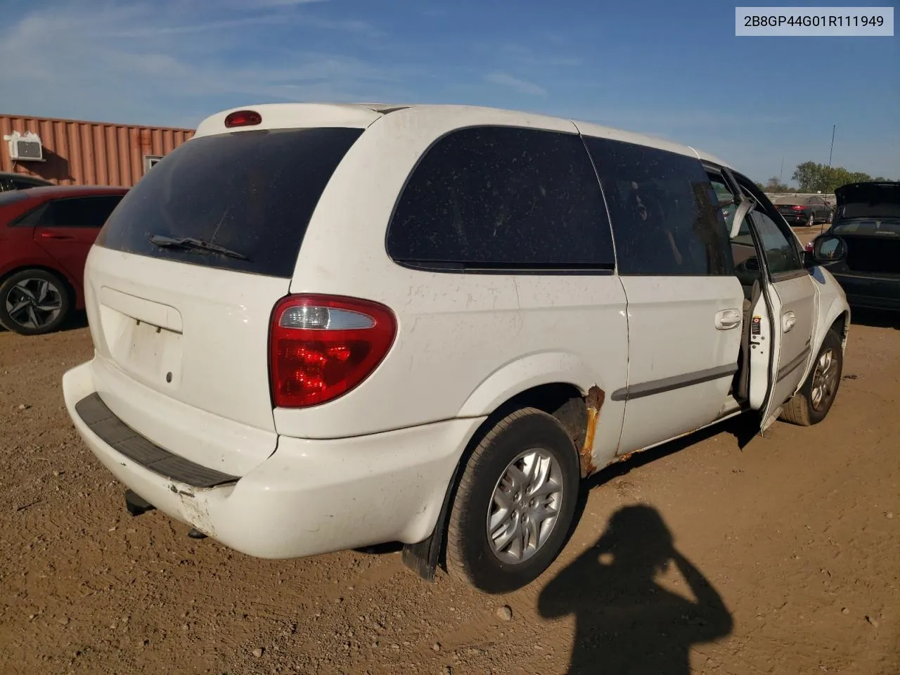 2001 Dodge Grand Caravan Sport VIN: 2B8GP44G01R111949 Lot: 71651674