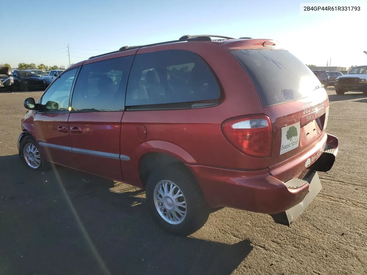 2001 Dodge Grand Caravan Sport VIN: 2B4GP44R61R331793 Lot: 72157384