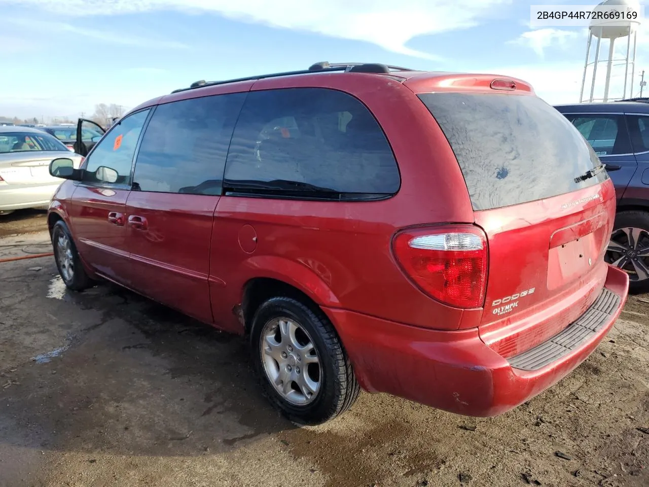 2002 Dodge Grand Caravan Sport VIN: 2B4GP44R72R669169 Lot: 43422974