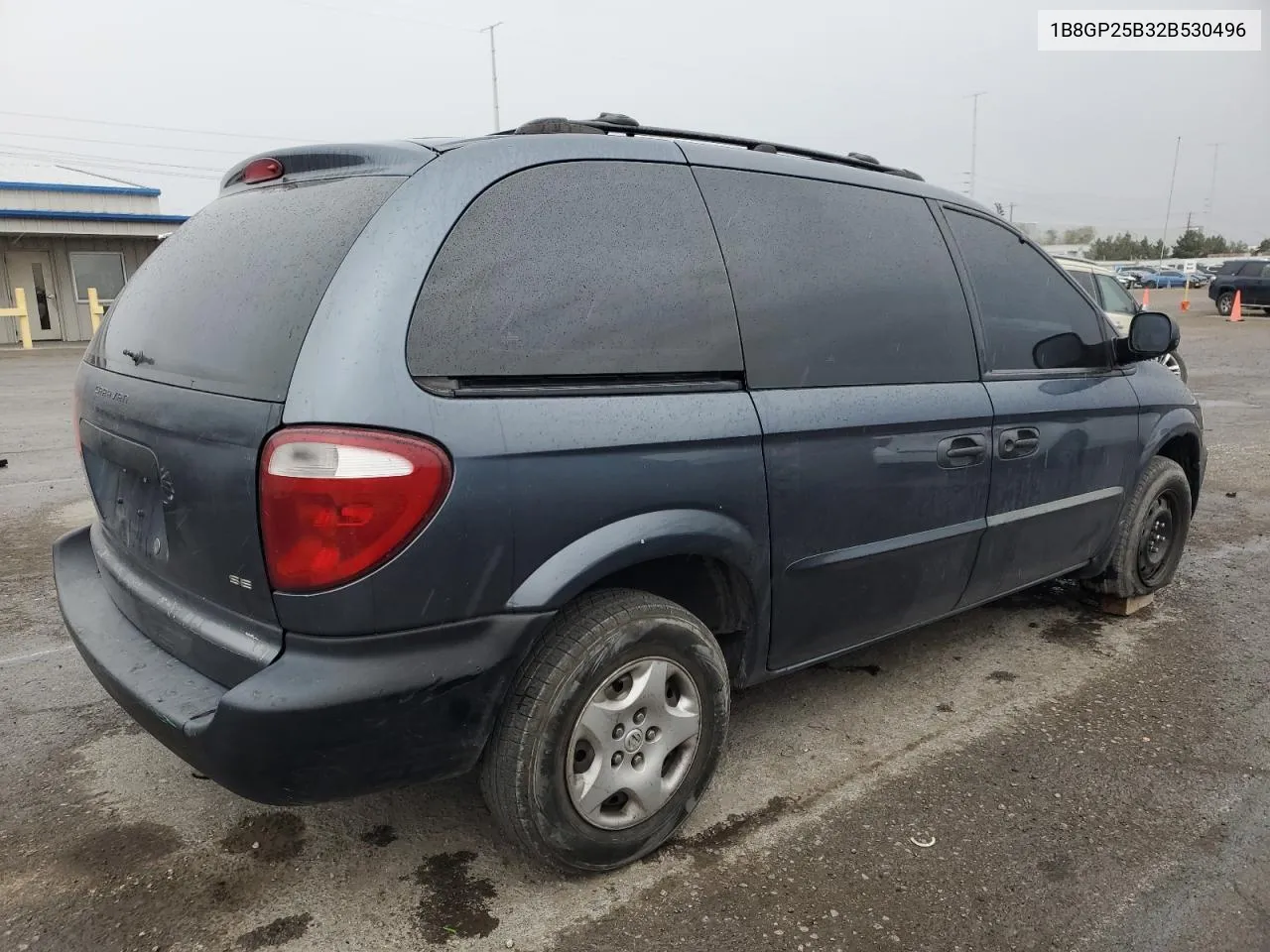 2002 Dodge Caravan Se VIN: 1B8GP25B32B530496 Lot: 52763044