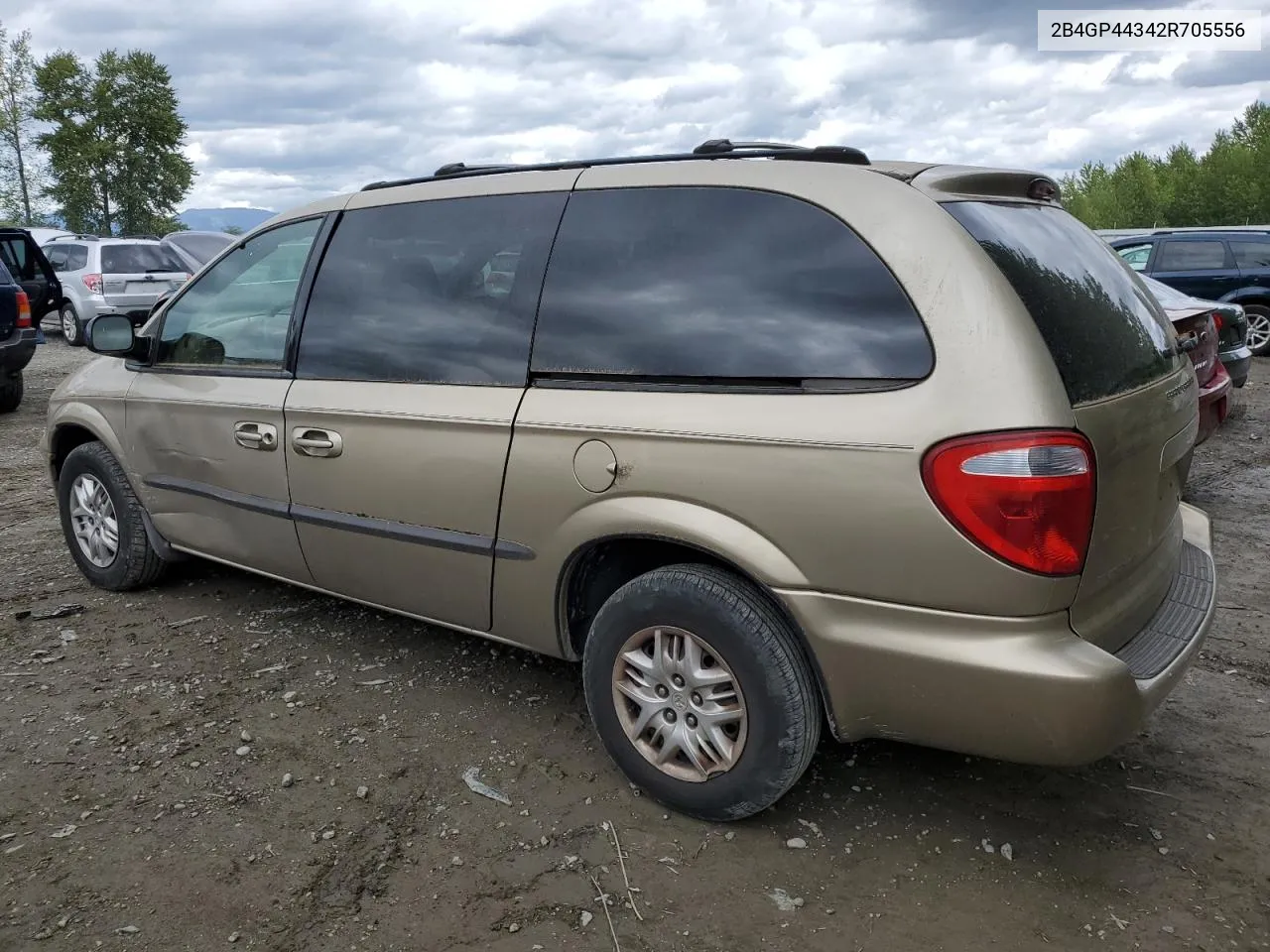 2002 Dodge Grand Caravan Sport VIN: 2B4GP44342R705556 Lot: 55508904