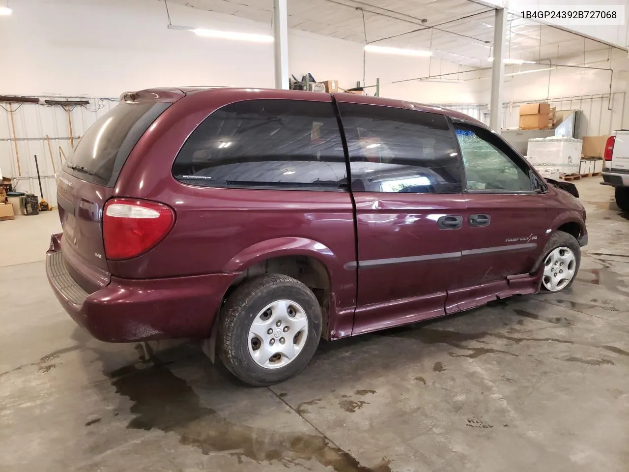 2002 Dodge Grand Caravan Se VIN: 1B4GP24392B727068 Lot: 69099514