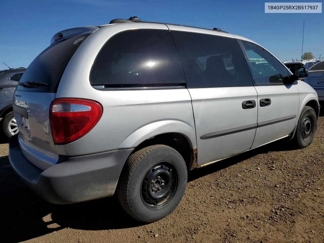 2002 Dodge Caravan Se VIN: 1B4GP25RX2B517937 Lot: 74057504