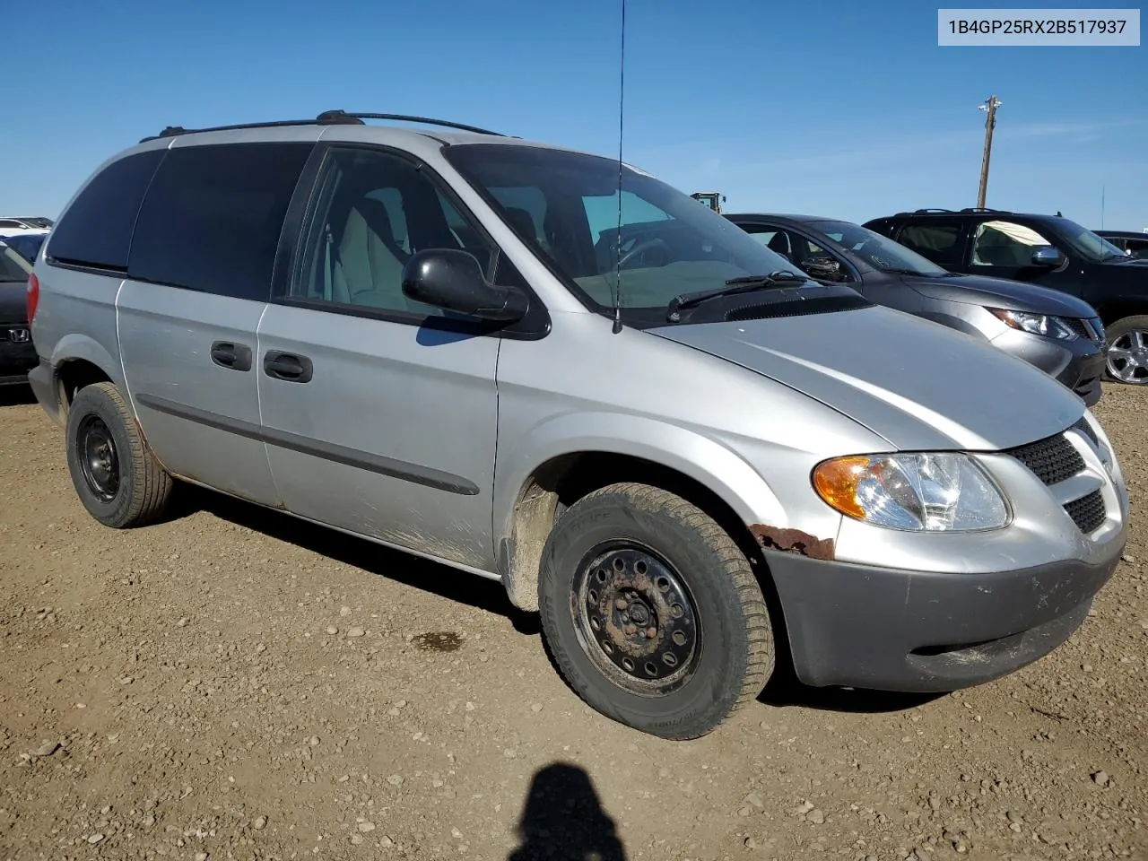 2002 Dodge Caravan Se VIN: 1B4GP25RX2B517937 Lot: 74057504