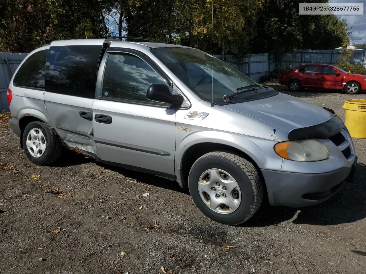 2002 Dodge Caravan Se VIN: 1B4GP25R32B677755 Lot: 74632374