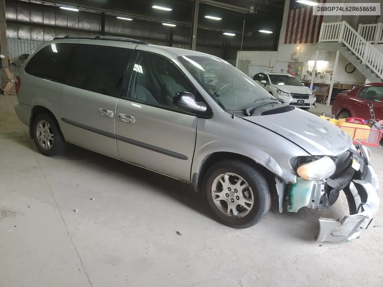 2B8GP74L62R658658 2002 Dodge Grand Caravan Ex