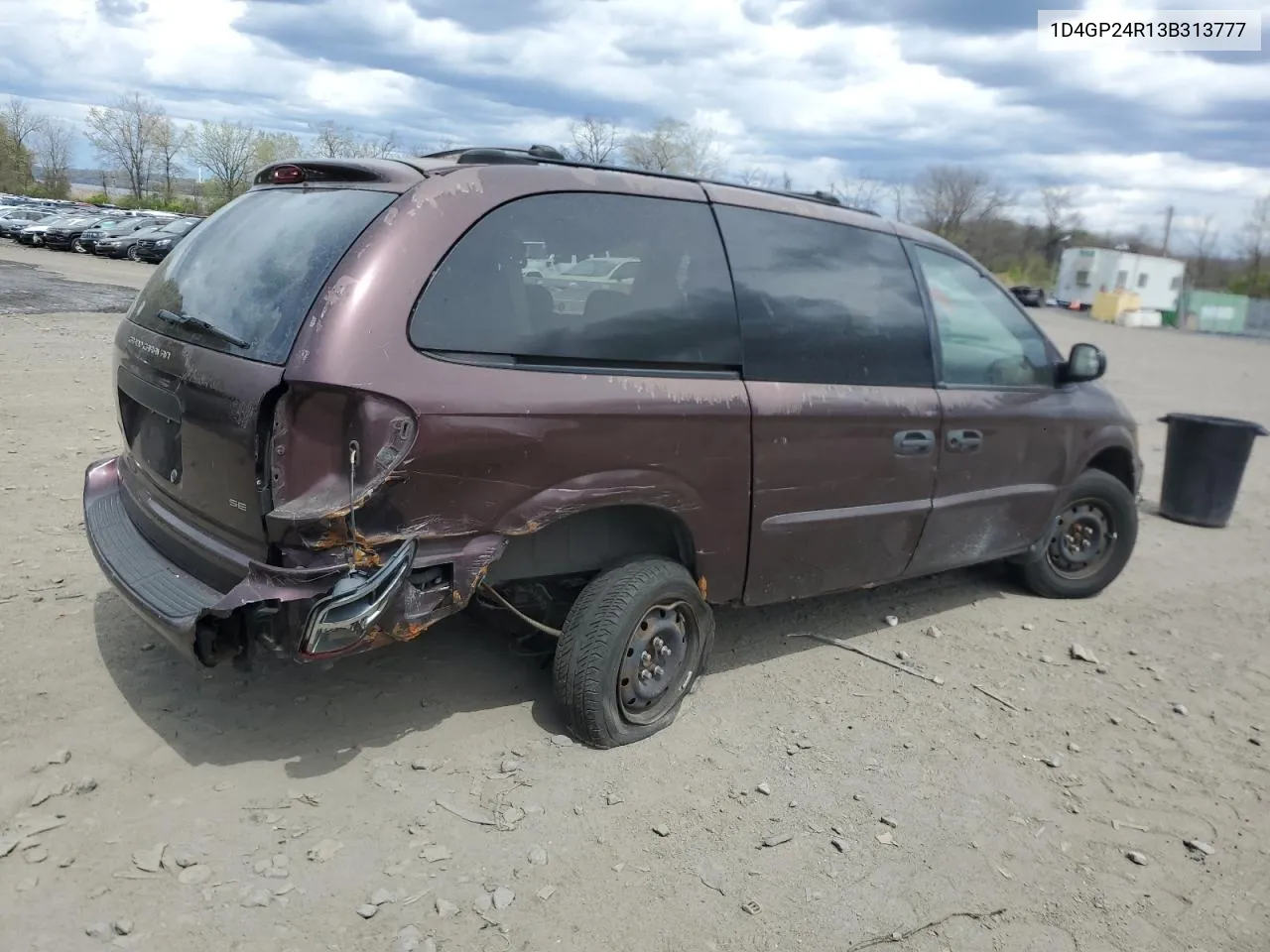 2003 Dodge Grand Caravan Se VIN: 1D4GP24R13B313777 Lot: 51712884