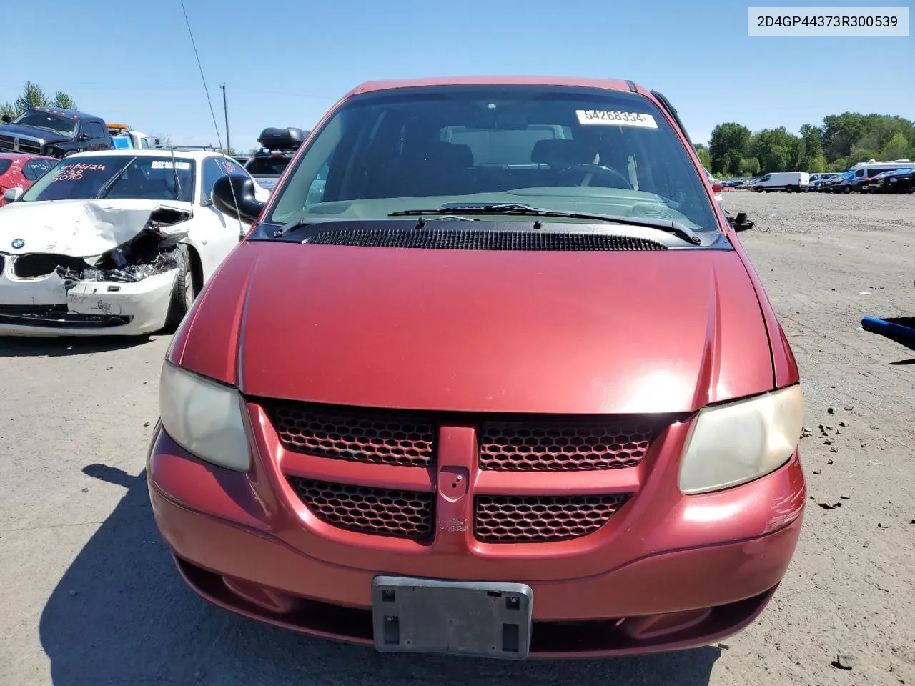 2D4GP44373R300539 2003 Dodge Grand Caravan Sport