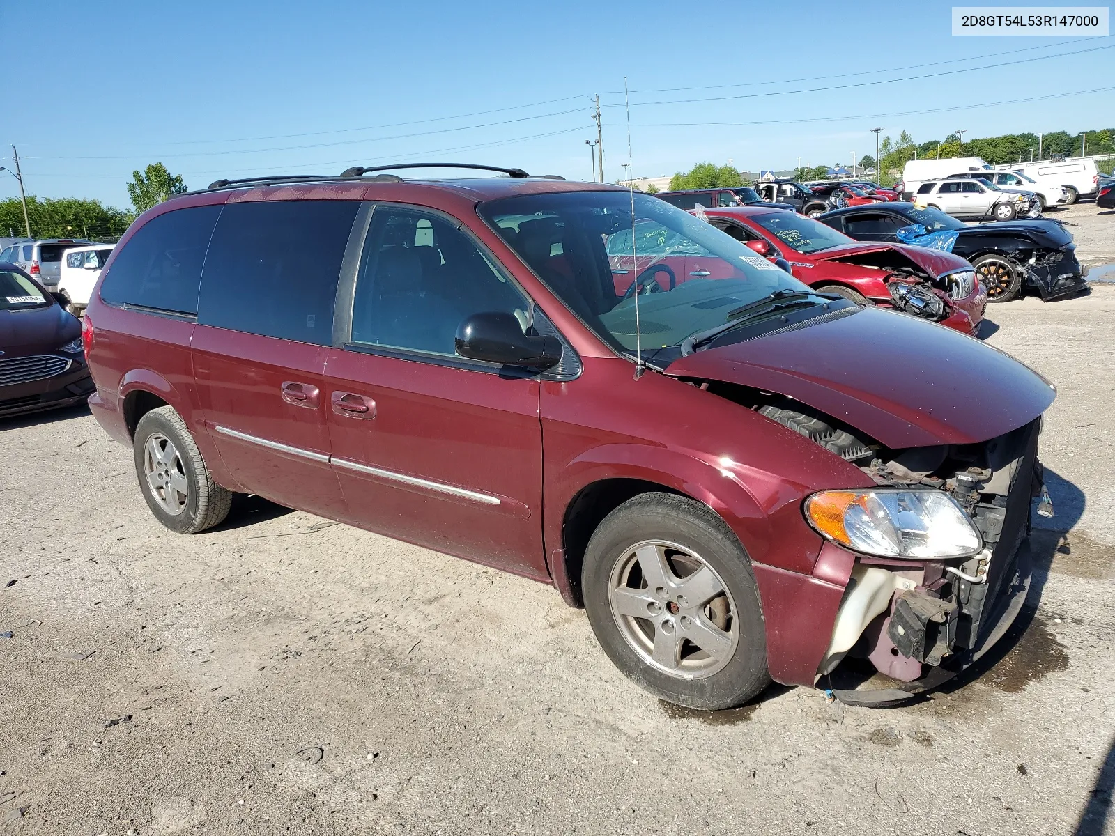 2D8GT54L53R147000 2003 Dodge Grand Caravan Es