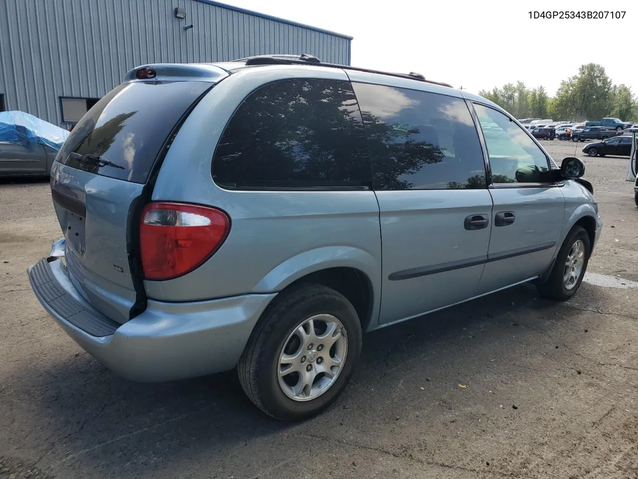 2003 Dodge Caravan Se VIN: 1D4GP25343B207107 Lot: 66322914