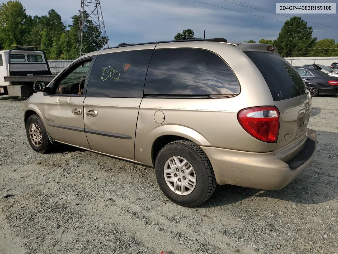 2003 Dodge Grand Caravan Sport VIN: 2D4GP44383R159108 Lot: 67342484