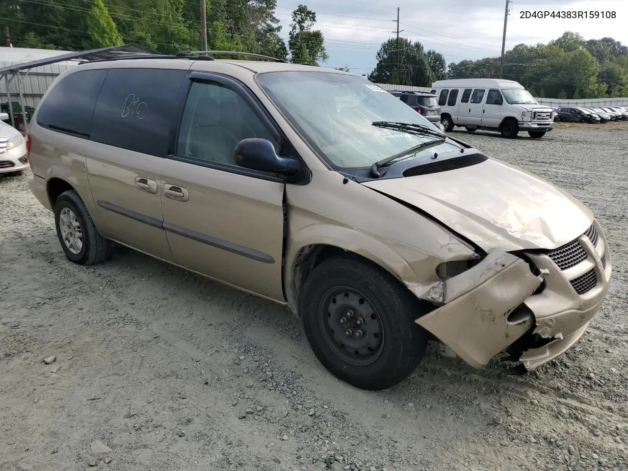 2003 Dodge Grand Caravan Sport VIN: 2D4GP44383R159108 Lot: 67342484