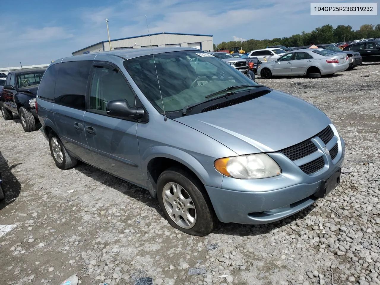 2003 Dodge Caravan Se VIN: 1D4GP25R23B319232 Lot: 70217084