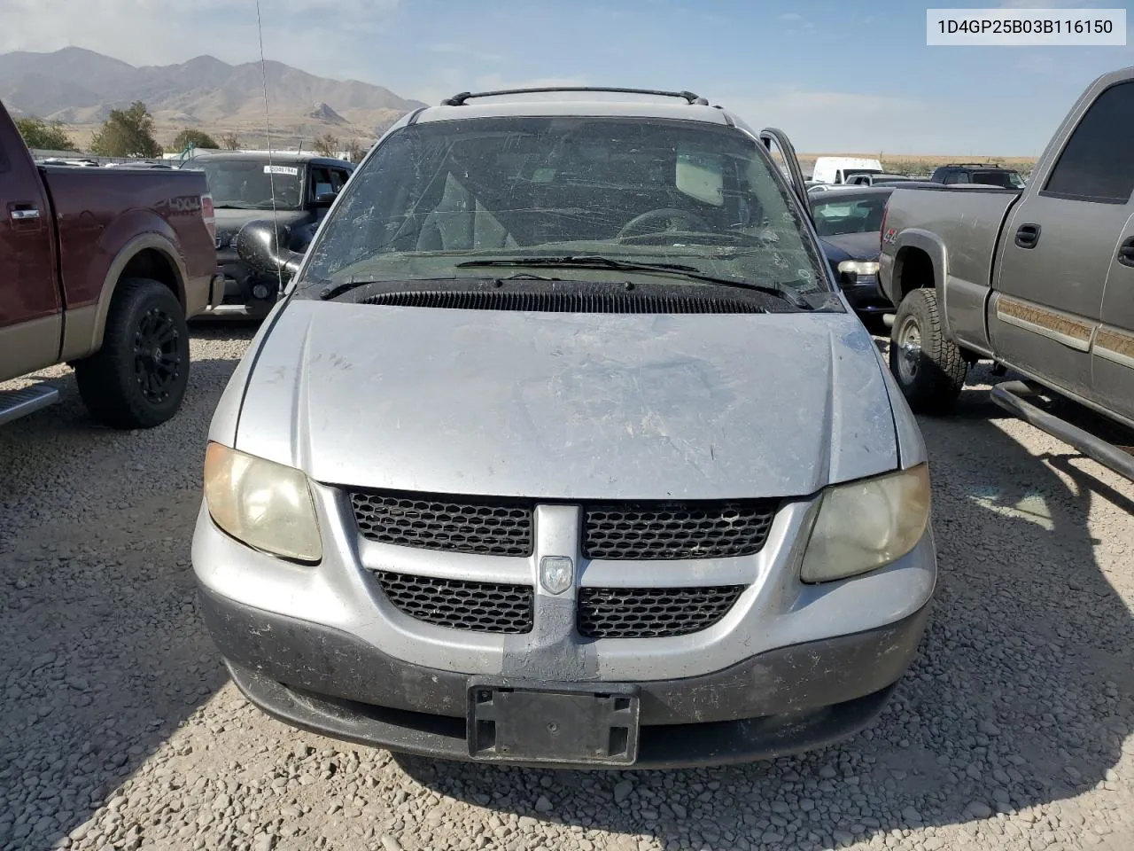 2003 Dodge Caravan Se VIN: 1D4GP25B03B116150 Lot: 75056614