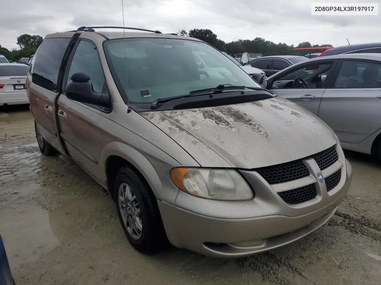 2003 Dodge Grand Caravan El VIN: 2D8GP34LX3R197917 Lot: 75076714