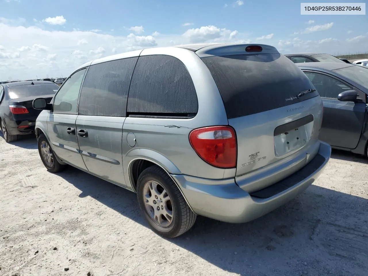 2003 Dodge Caravan Se VIN: 1D4GP25R53B270446 Lot: 76071844