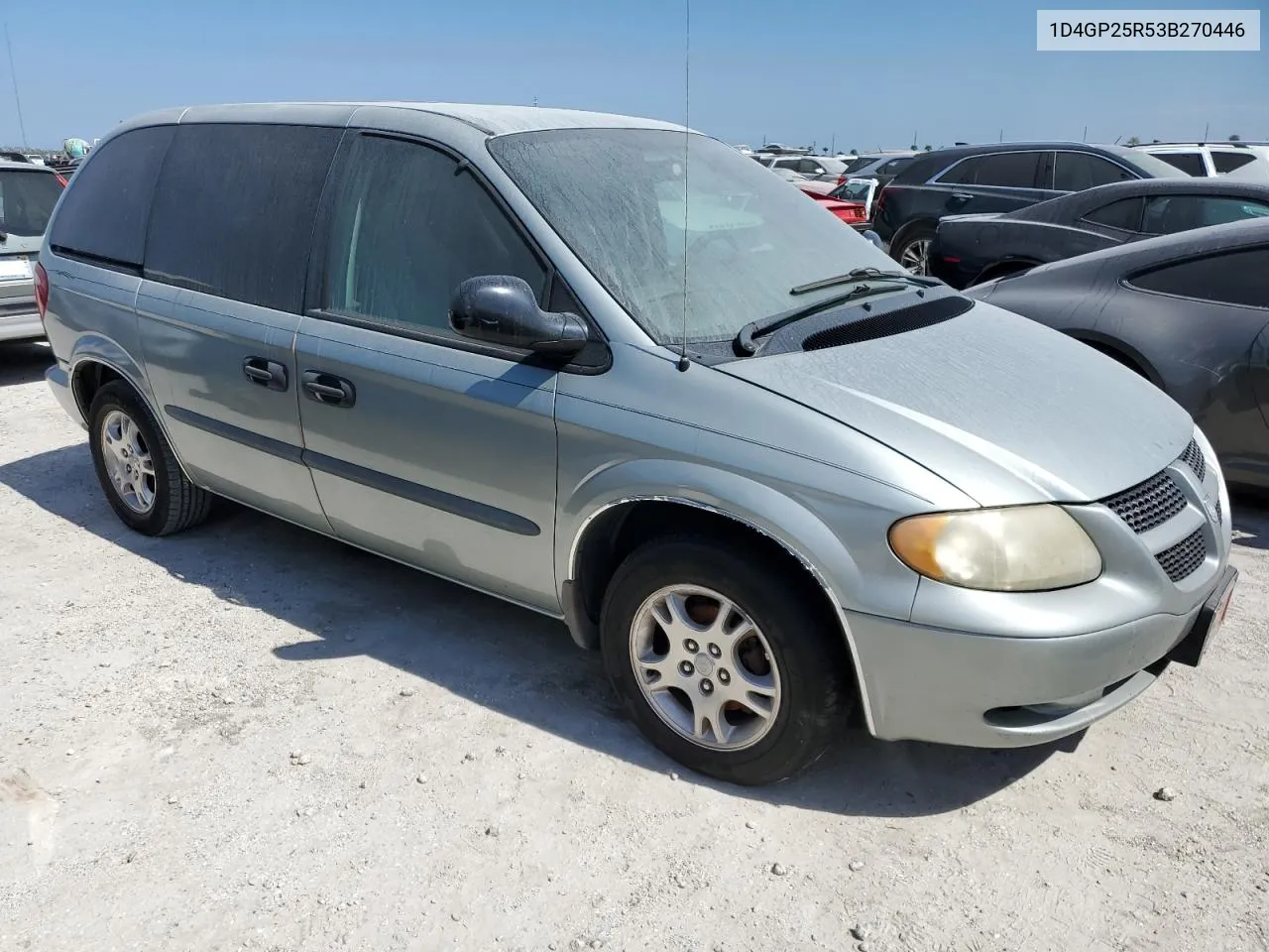 2003 Dodge Caravan Se VIN: 1D4GP25R53B270446 Lot: 76071844