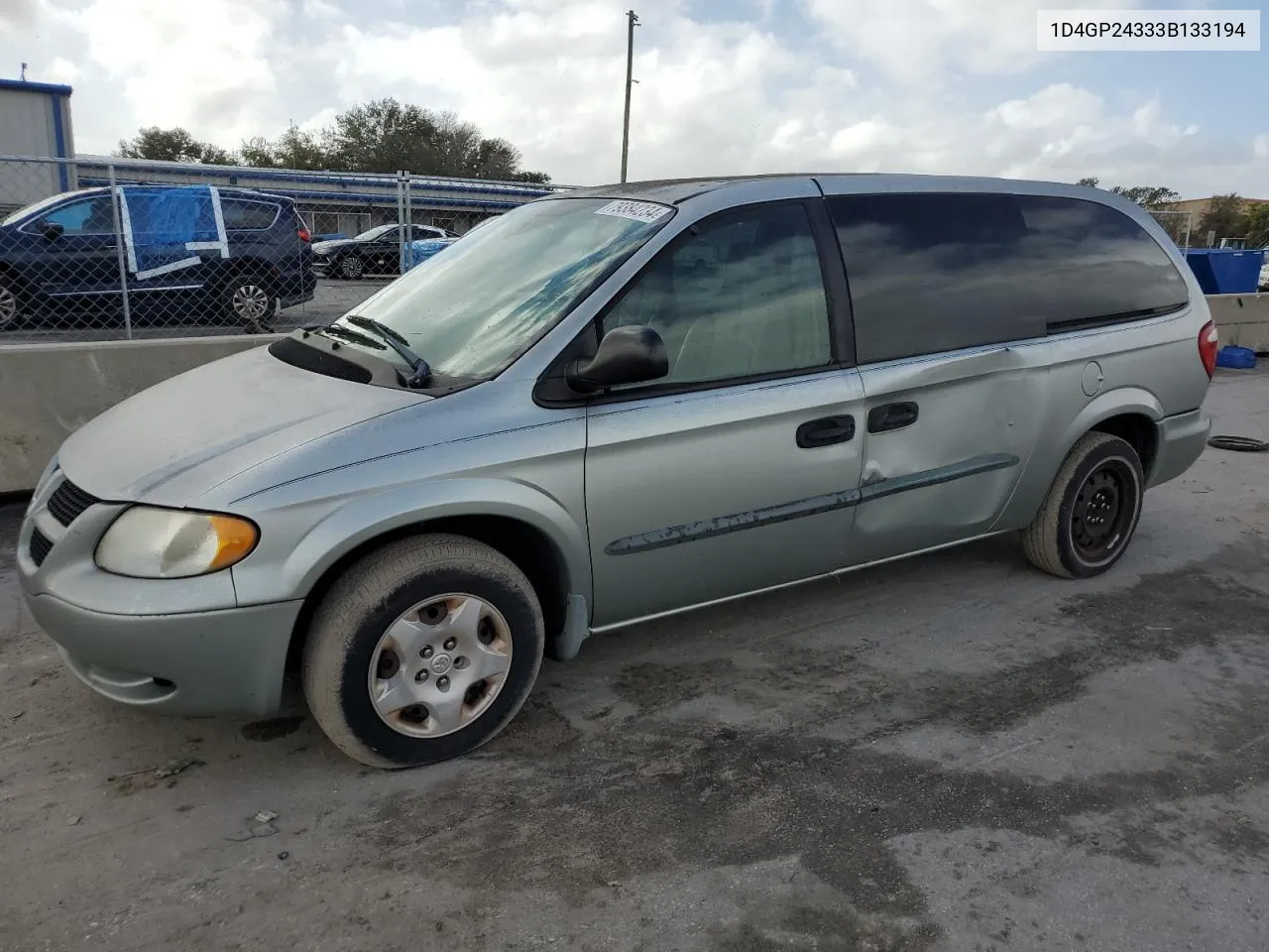 2003 Dodge Grand Caravan Se VIN: 1D4GP24333B133194 Lot: 79384234