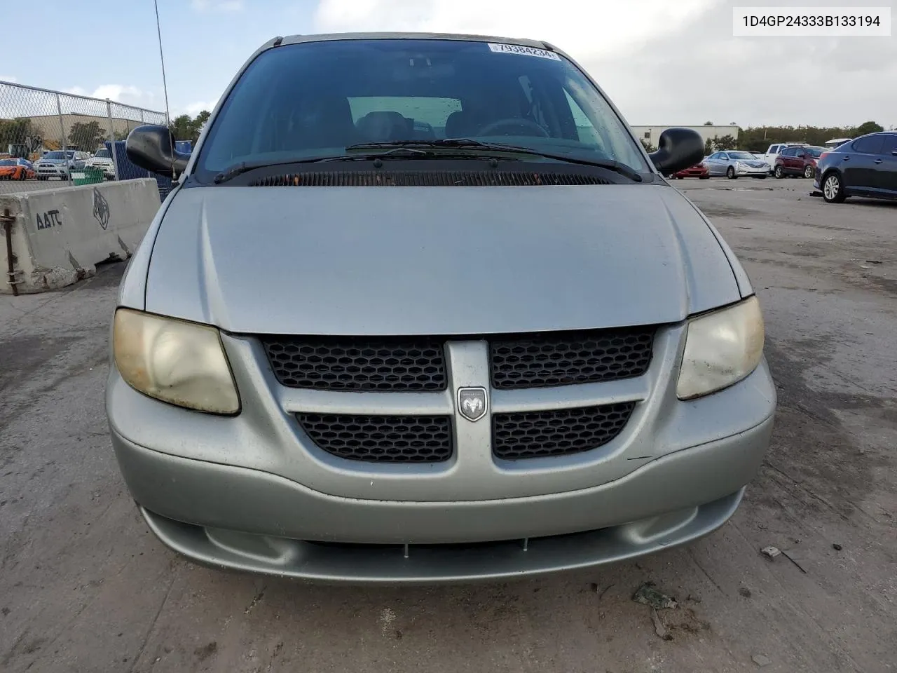 2003 Dodge Grand Caravan Se VIN: 1D4GP24333B133194 Lot: 79384234