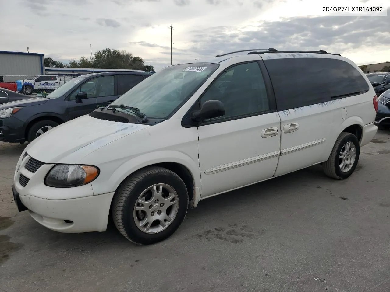 2003 Dodge Grand Caravan Ex VIN: 2D4GP74LX3R164392 Lot: 81423744