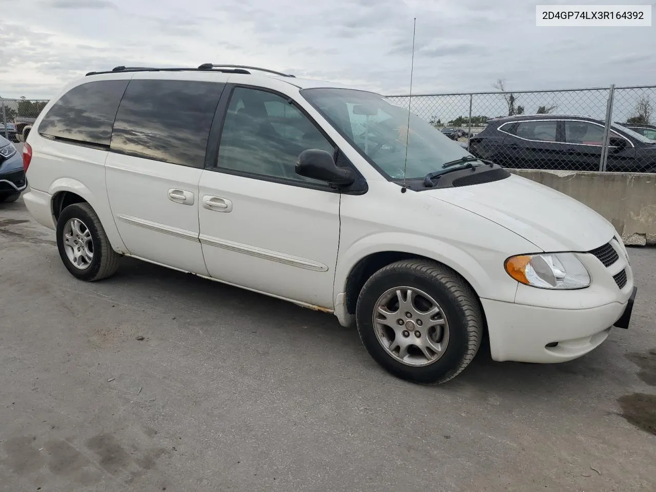 2003 Dodge Grand Caravan Ex VIN: 2D4GP74LX3R164392 Lot: 81423744