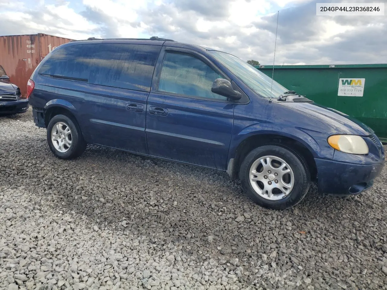 2003 Dodge Grand Caravan Sport VIN: 2D4GP44L23R368246 Lot: 81486484