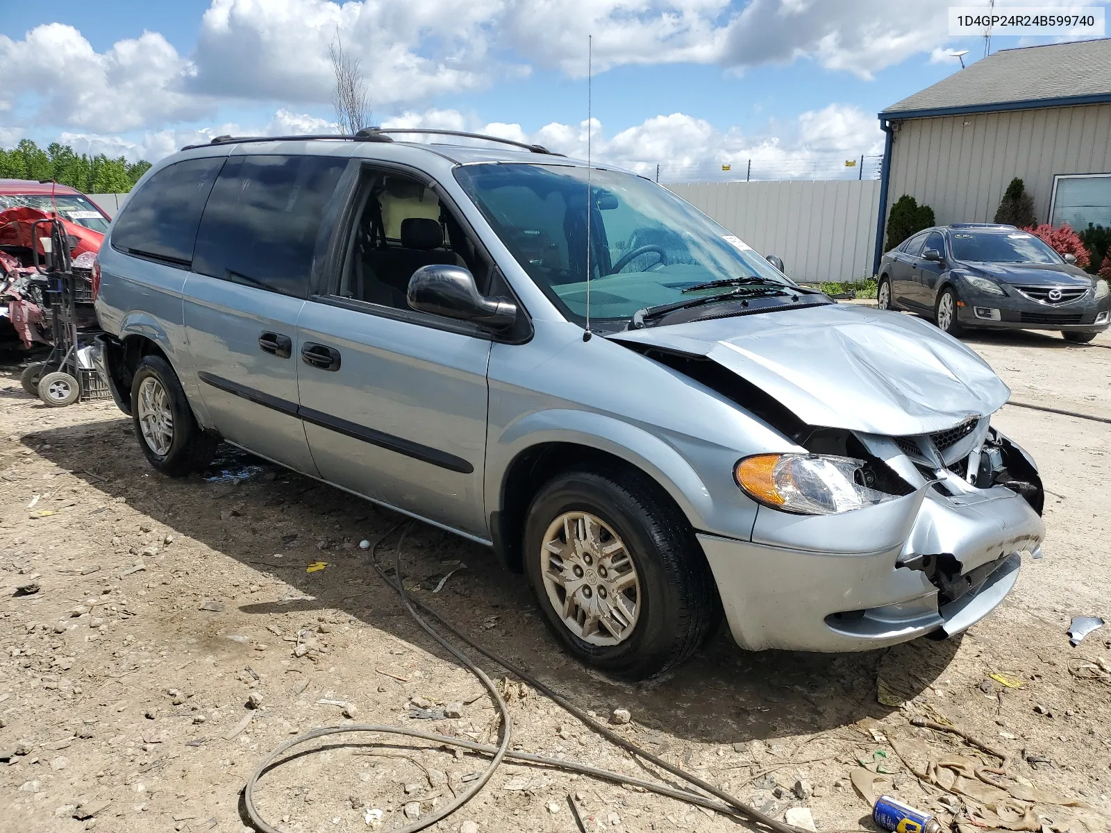 2004 Dodge Grand Caravan Se VIN: 1D4GP24R24B599740 Lot: 56591604