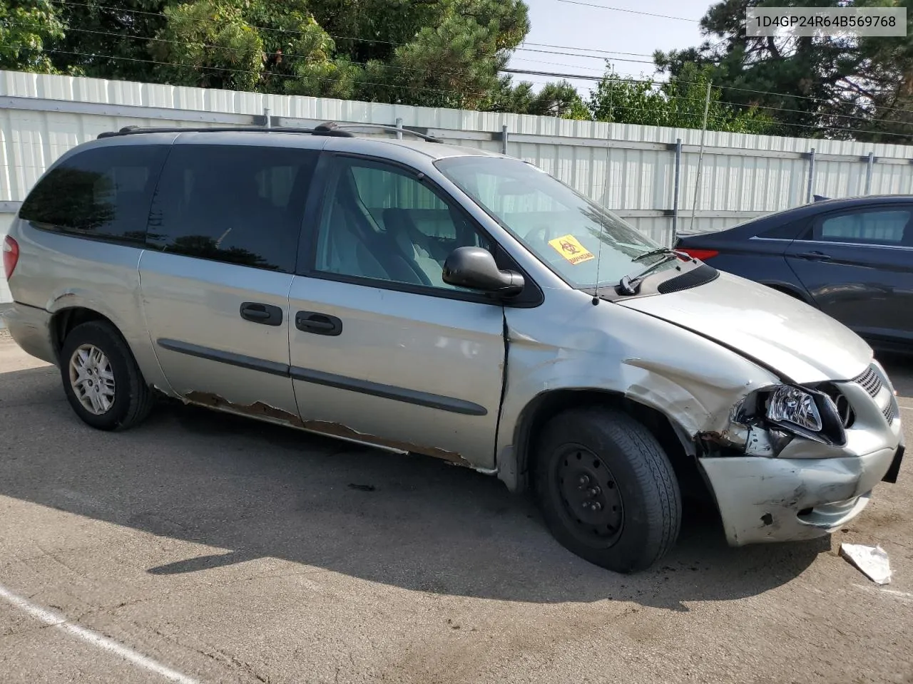 2004 Dodge Grand Caravan Se VIN: 1D4GP24R64B569768 Lot: 68699434