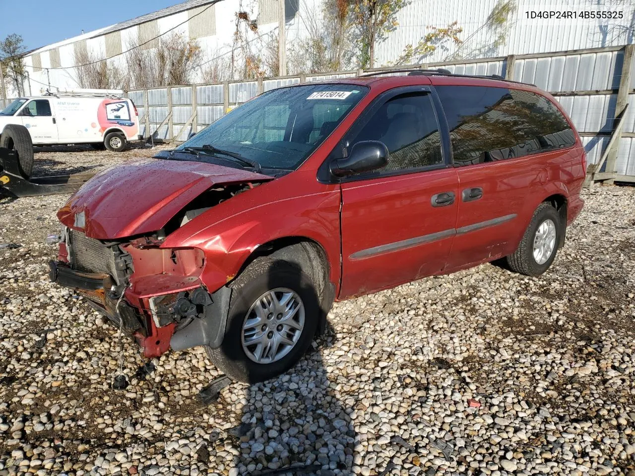 2004 Dodge Grand Caravan Se VIN: 1D4GP24R14B555325 Lot: 77415014