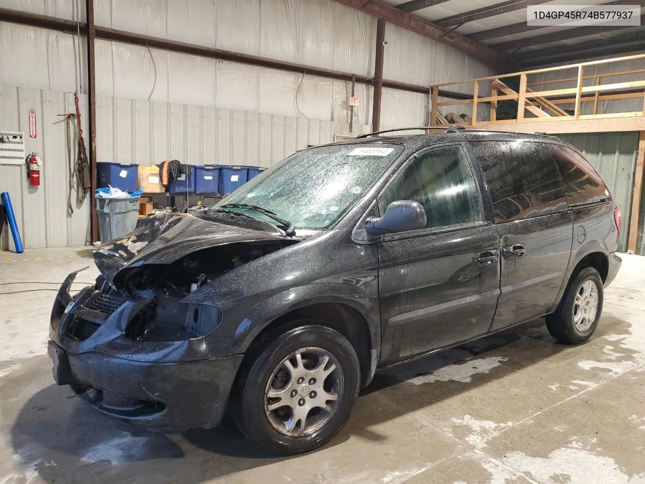 2004 Dodge Caravan Sxt VIN: 1D4GP45R74B577937 Lot: 79465564