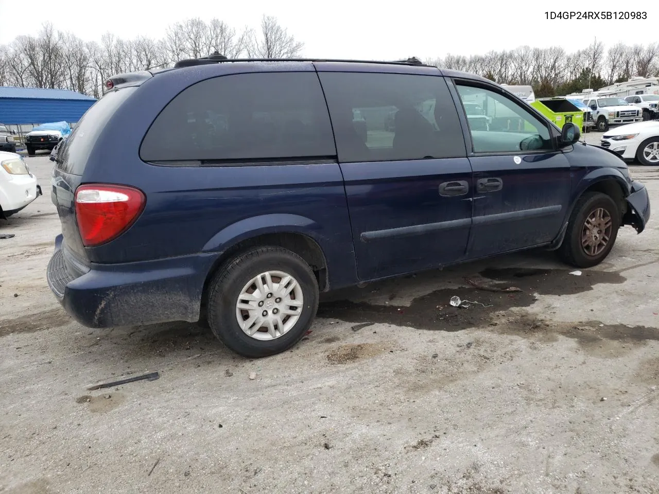 2005 Dodge Grand Caravan Se VIN: 1D4GP24RX5B120983 Lot: 45574004