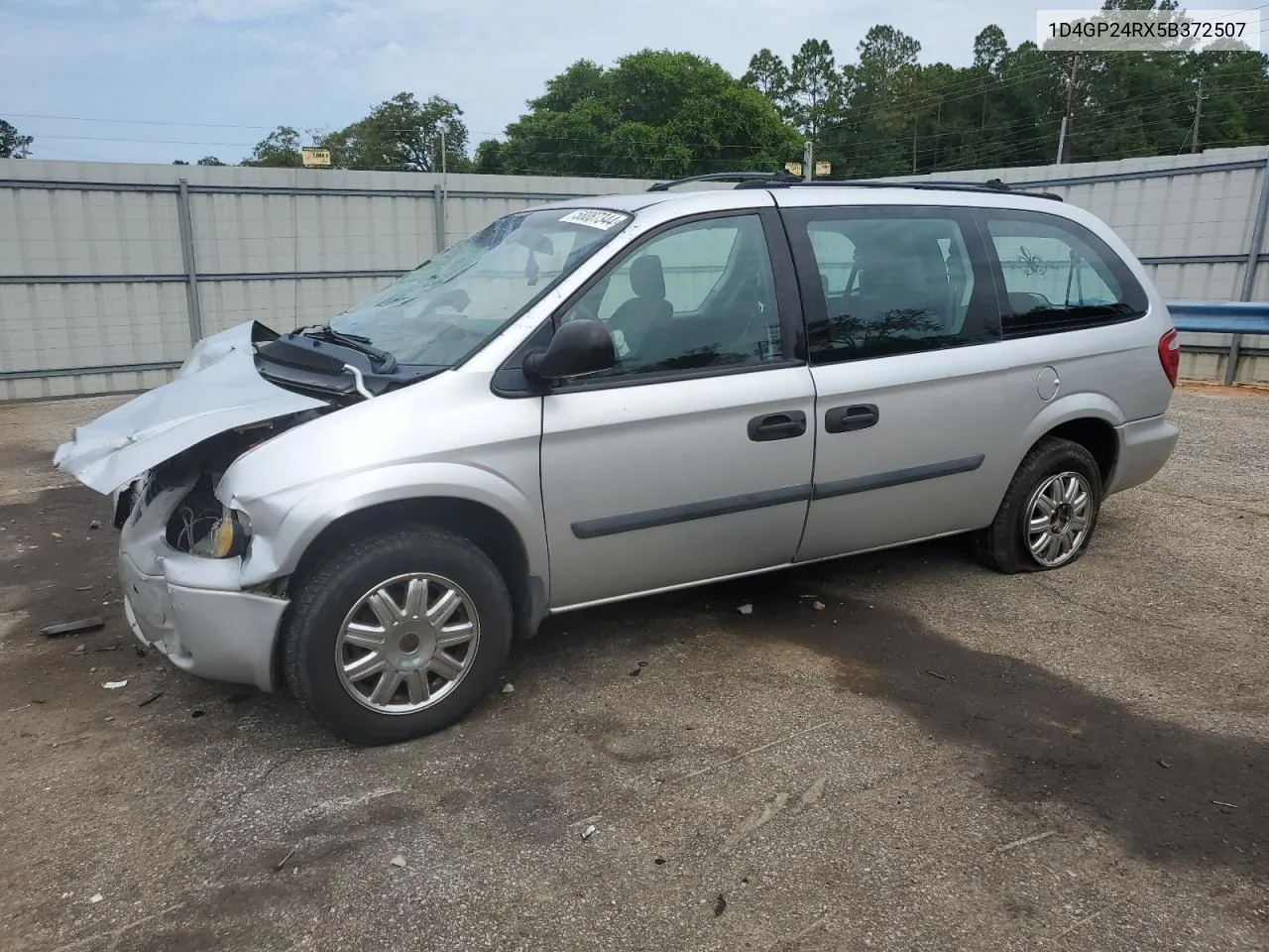 2005 Dodge Grand Caravan Se VIN: 1D4GP24RX5B372507 Lot: 58087344