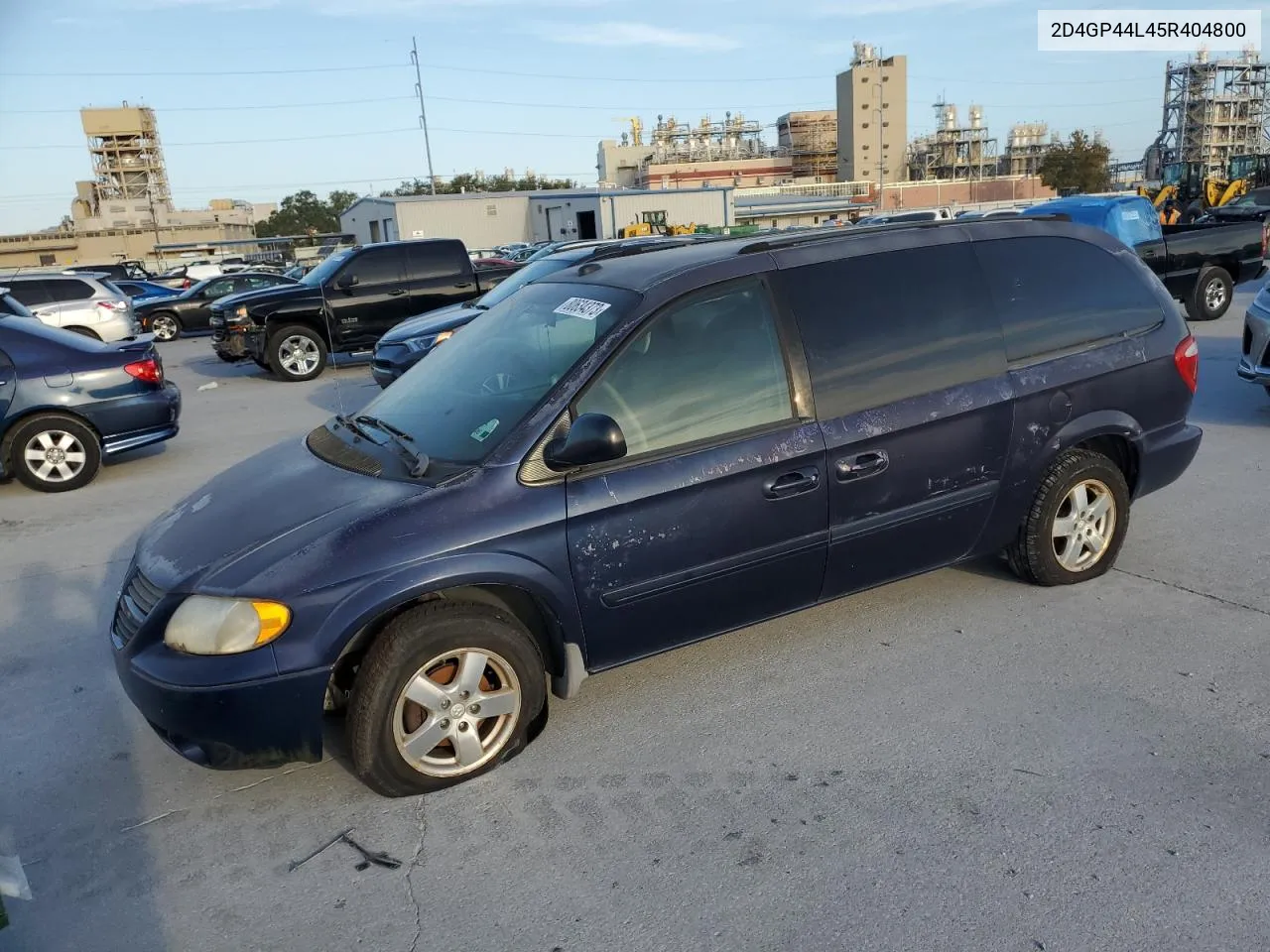 2005 Dodge Grand Caravan Sxt VIN: 2D4GP44L45R404800 Lot: 60199534