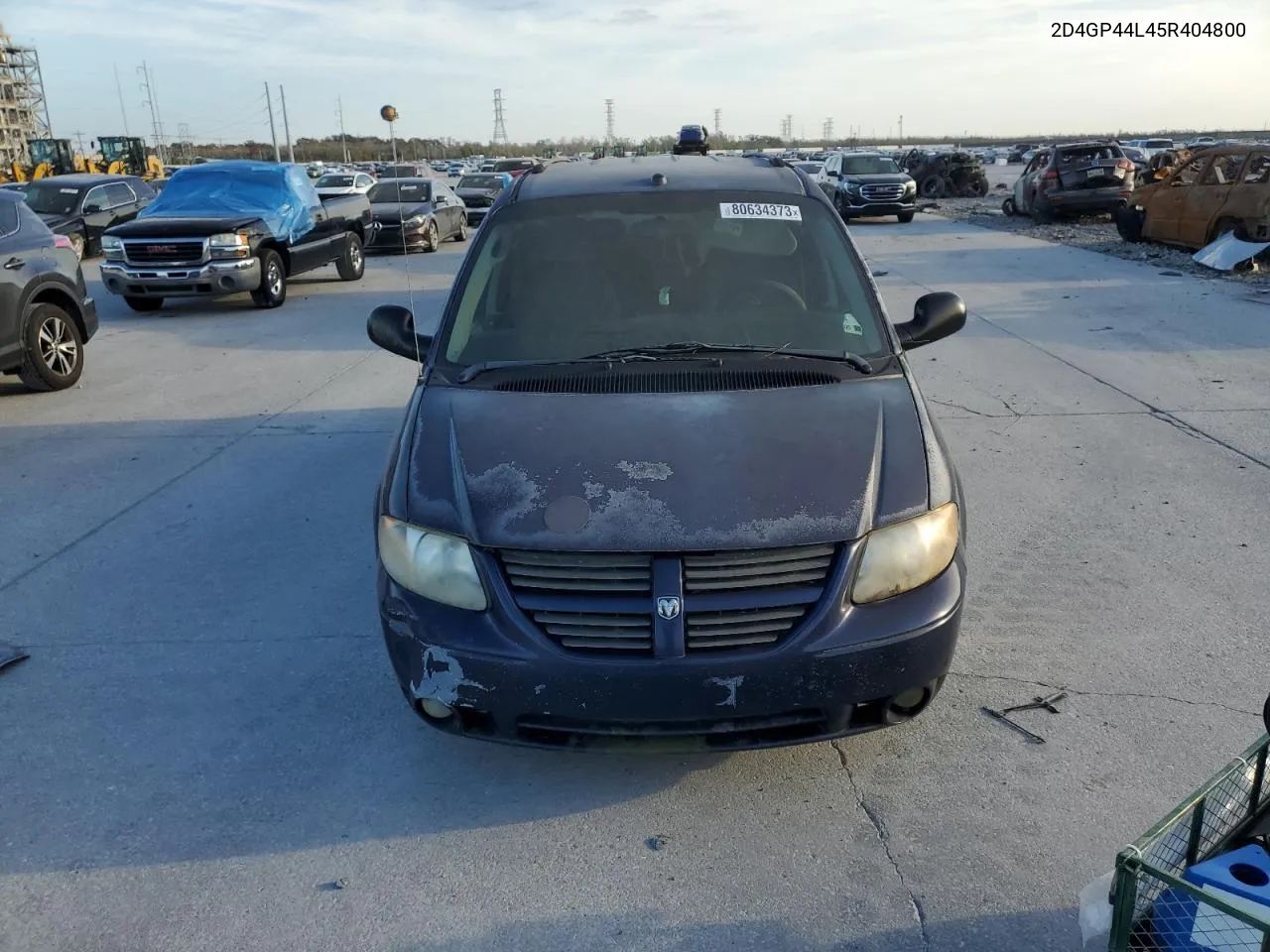 2005 Dodge Grand Caravan Sxt VIN: 2D4GP44L45R404800 Lot: 60199534