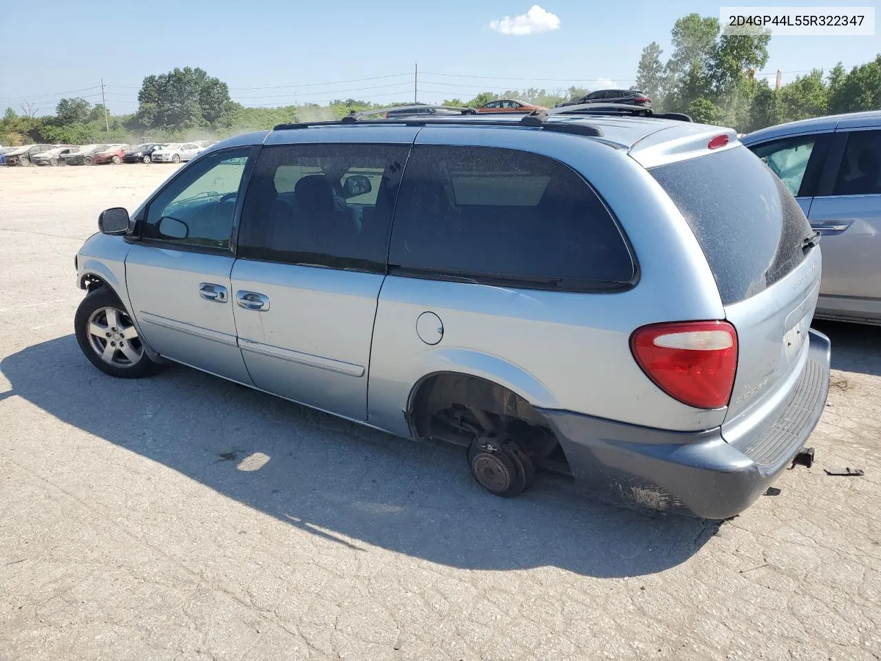 2005 Dodge Grand Caravan Sxt VIN: 2D4GP44L55R322347 Lot: 60209844