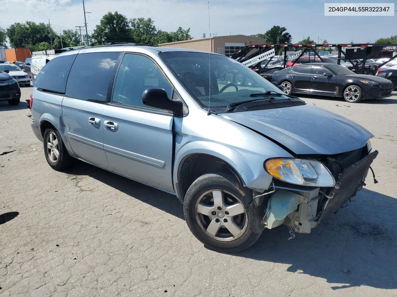 2005 Dodge Grand Caravan Sxt VIN: 2D4GP44L55R322347 Lot: 60209844