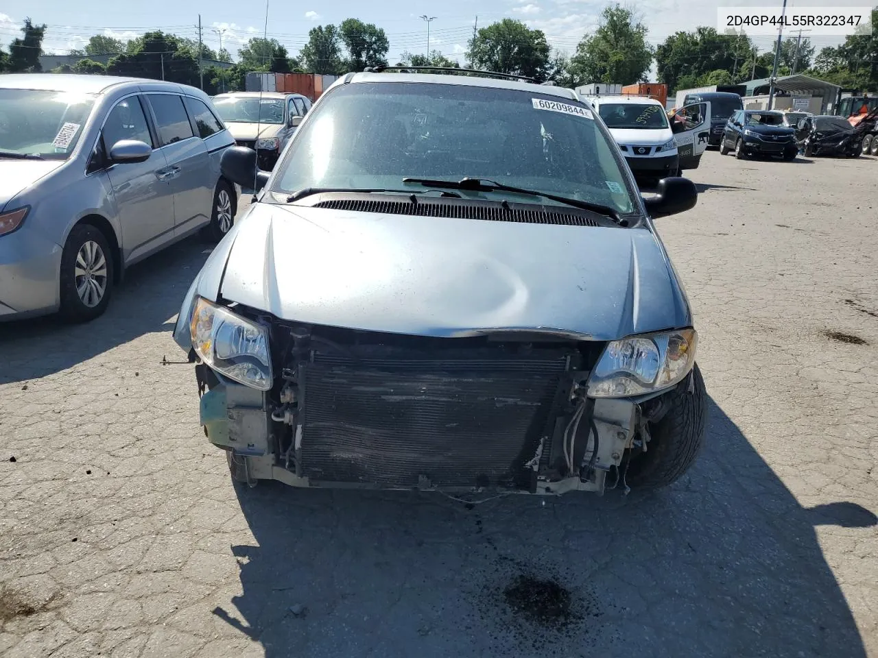 2D4GP44L55R322347 2005 Dodge Grand Caravan Sxt