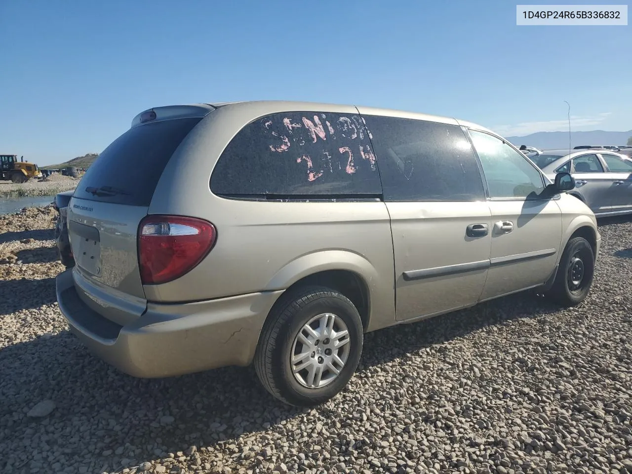 2005 Dodge Grand Caravan Se VIN: 1D4GP24R65B336832 Lot: 60305694