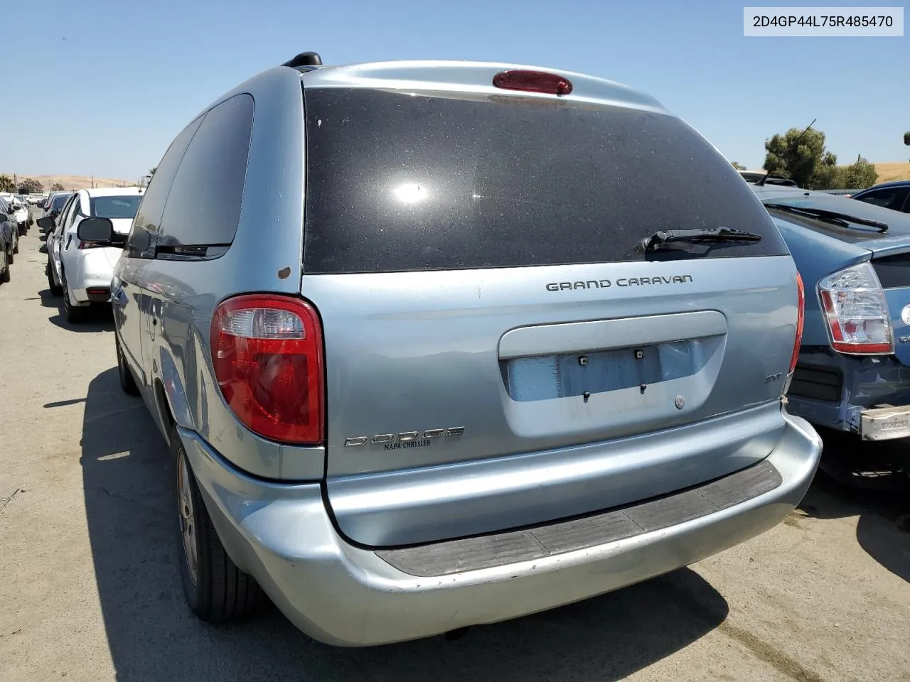 2005 Dodge Grand Caravan Sxt VIN: 2D4GP44L75R485470 Lot: 60330824