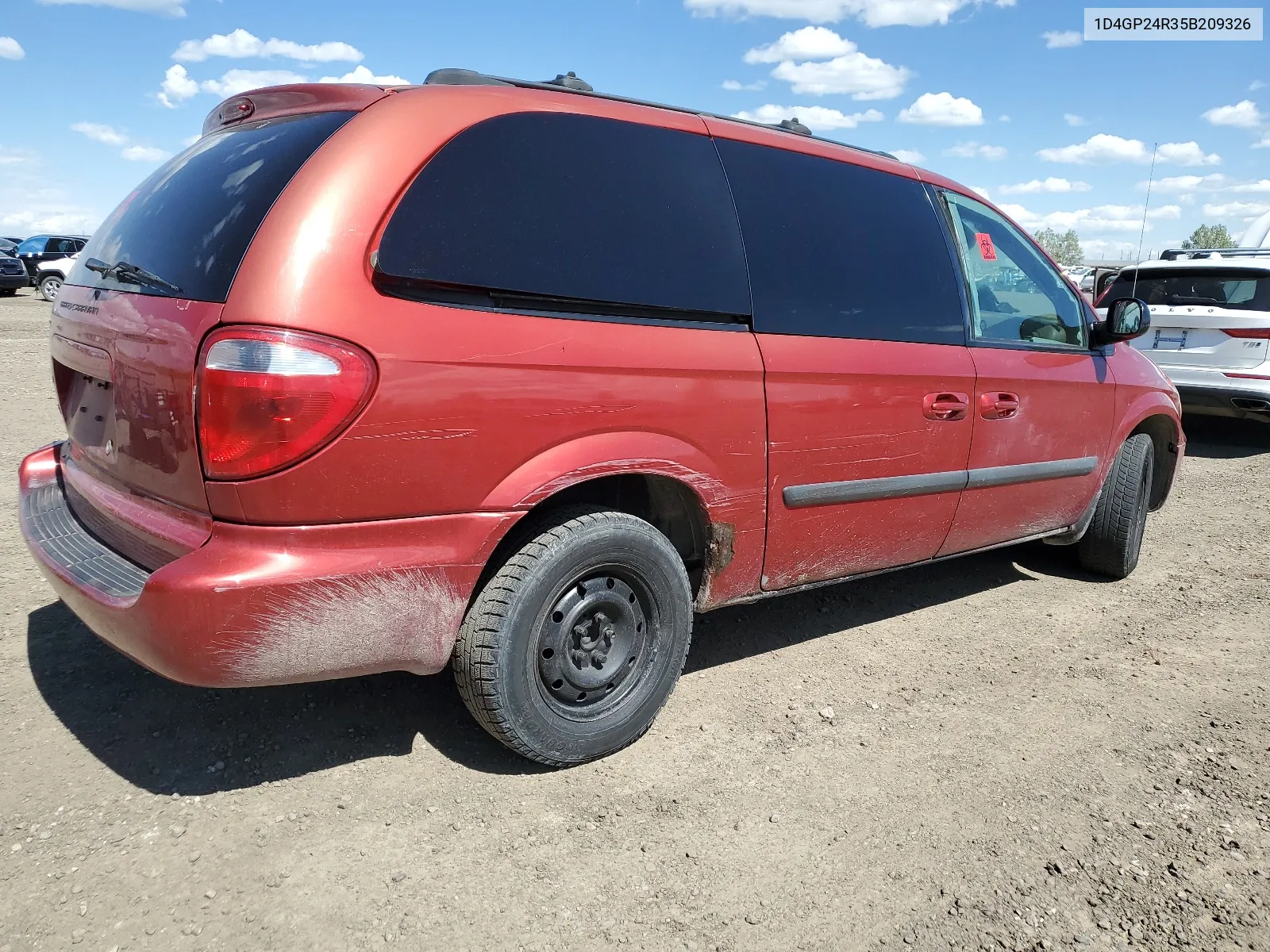 2005 Dodge Grand Caravan Se VIN: 1D4GP24R35B209326 Lot: 60477674