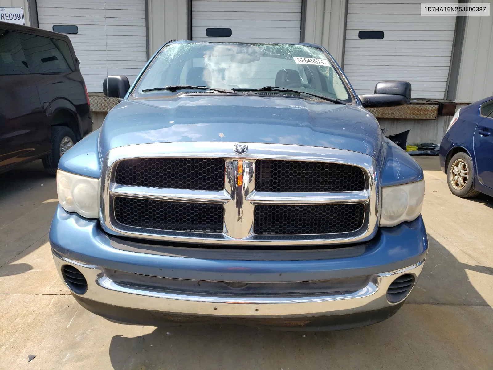 2005 Dodge Ram 1500 St VIN: 1D7HA16N25J600387 Lot: 62640074