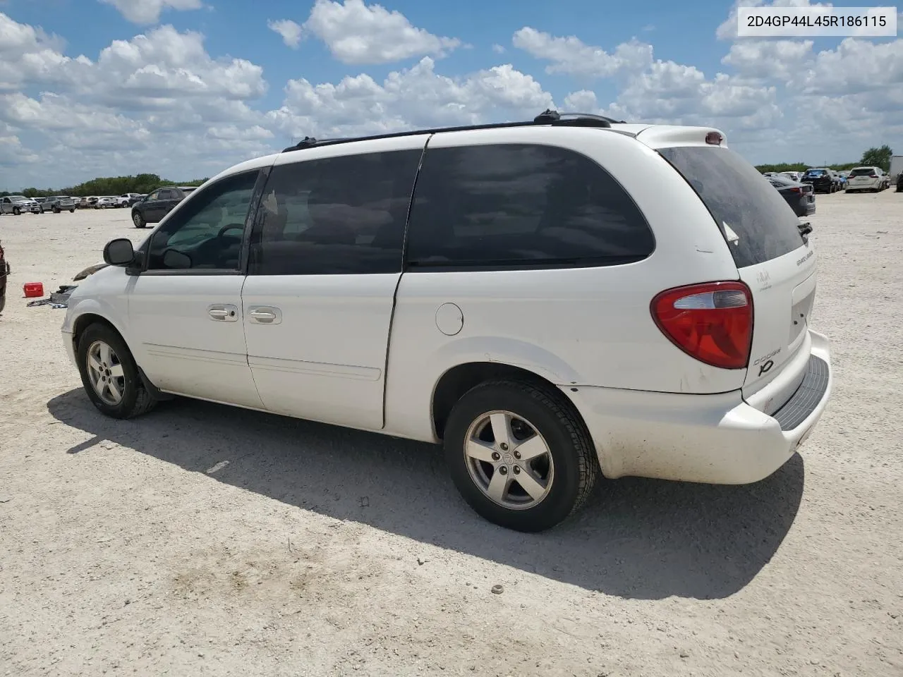 2005 Dodge Grand Caravan Sxt VIN: 2D4GP44L45R186115 Lot: 67058134