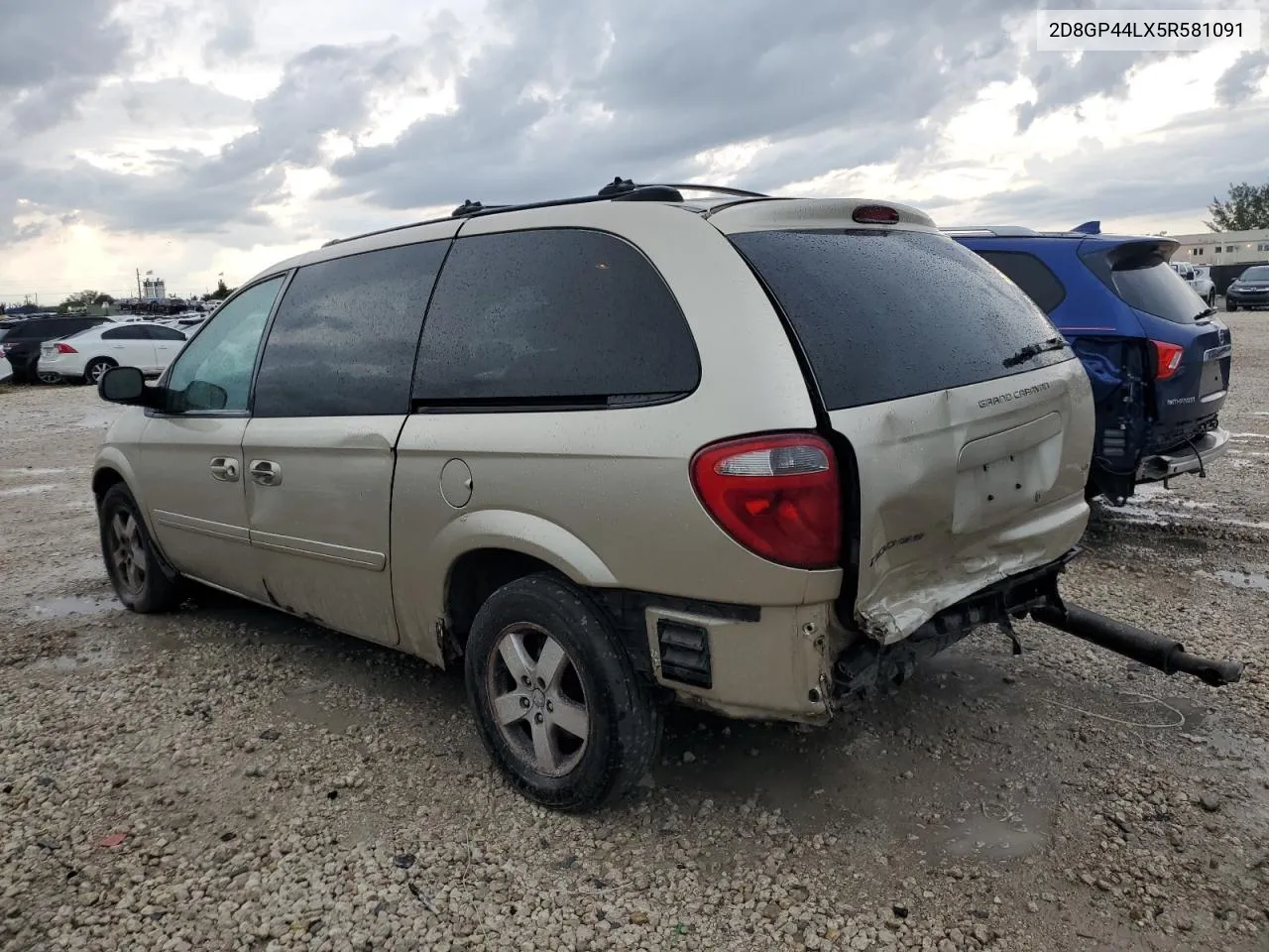 2005 Dodge Grand Caravan Sxt VIN: 2D8GP44LX5R581091 Lot: 67844174