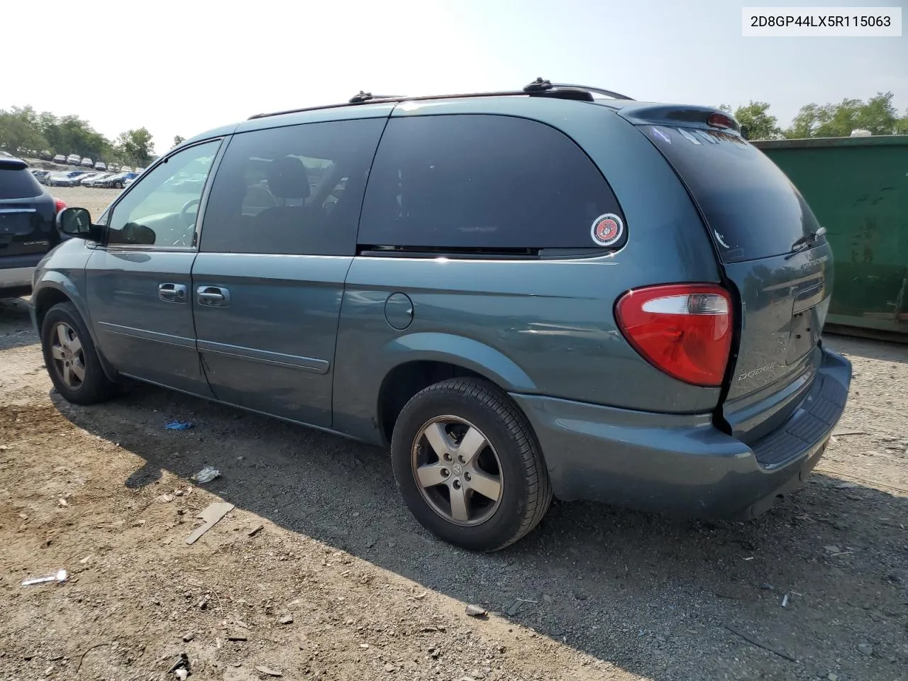 2005 Dodge Grand Caravan Sxt VIN: 2D8GP44LX5R115063 Lot: 68829894