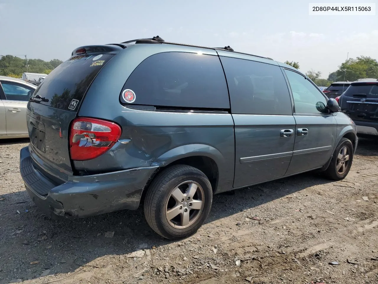 2005 Dodge Grand Caravan Sxt VIN: 2D8GP44LX5R115063 Lot: 68829894