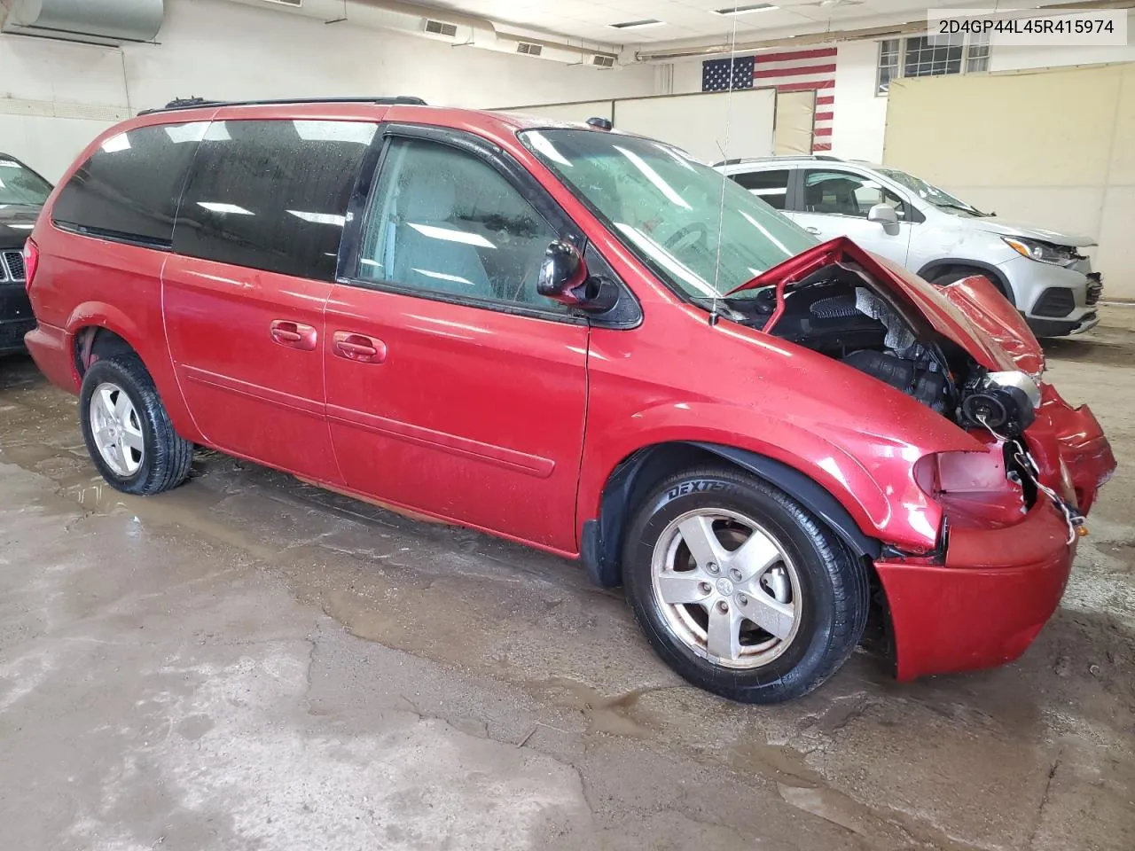 2005 Dodge Grand Caravan Sxt VIN: 2D4GP44L45R415974 Lot: 69434184