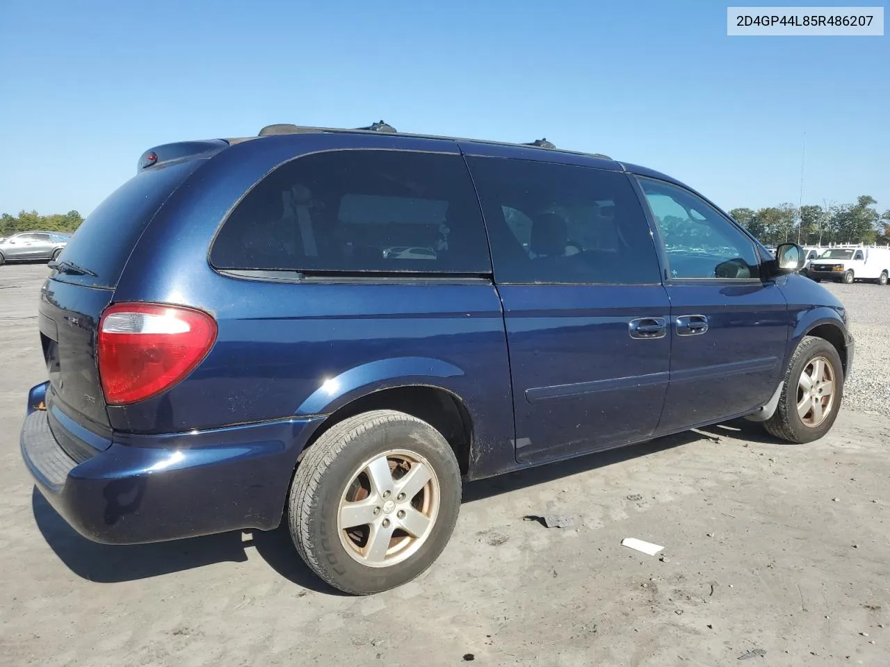 2005 Dodge Grand Caravan Sxt VIN: 2D4GP44L85R486207 Lot: 69475694