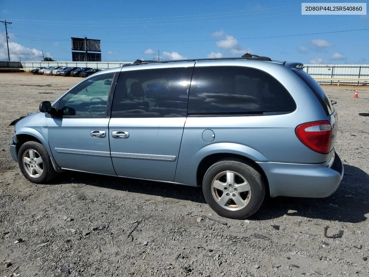 2005 Dodge Grand Caravan Sxt VIN: 2D8GP44L25R540860 Lot: 70062944