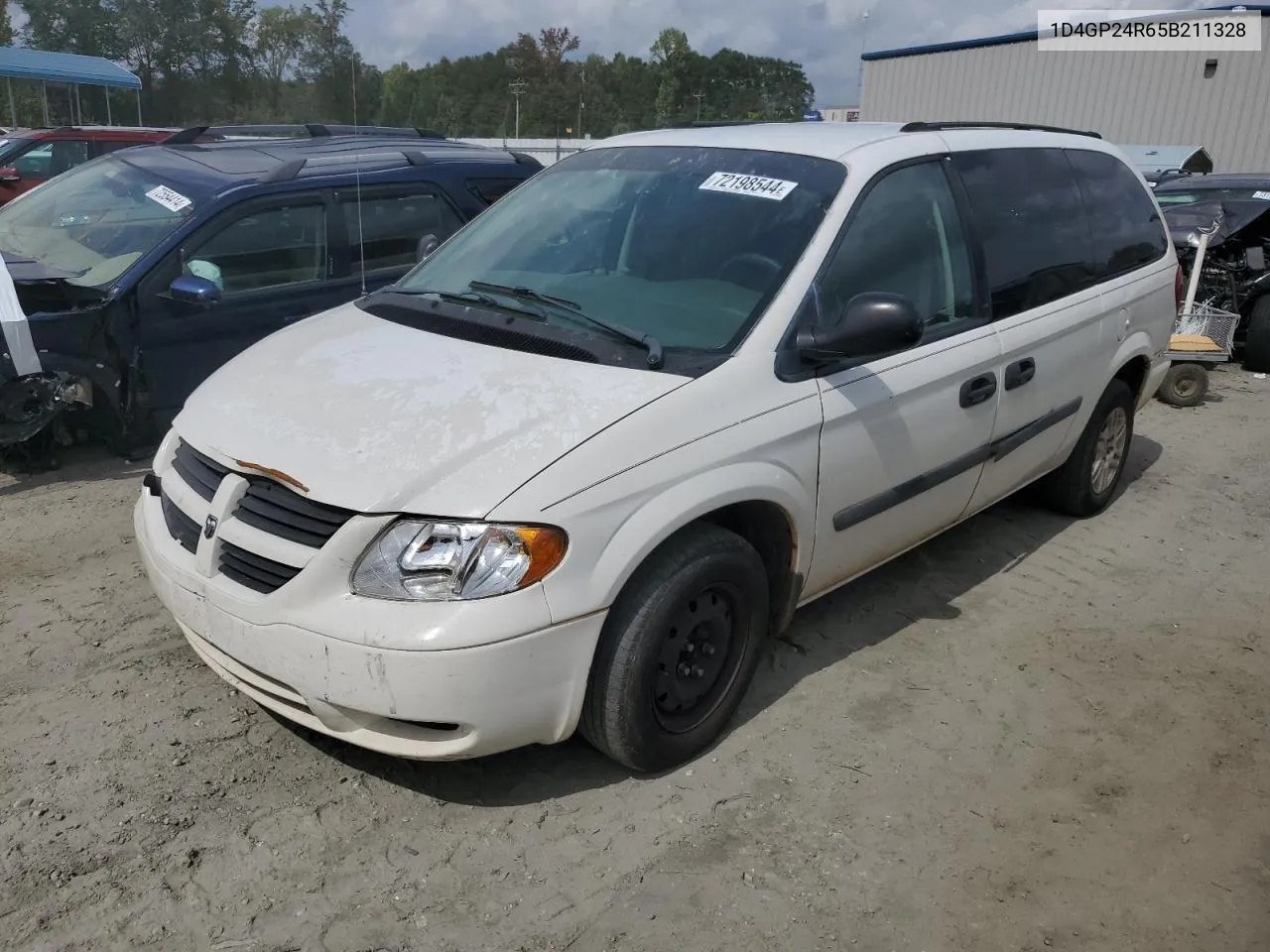 2005 Dodge Grand Caravan Se VIN: 1D4GP24R65B211328 Lot: 72198544