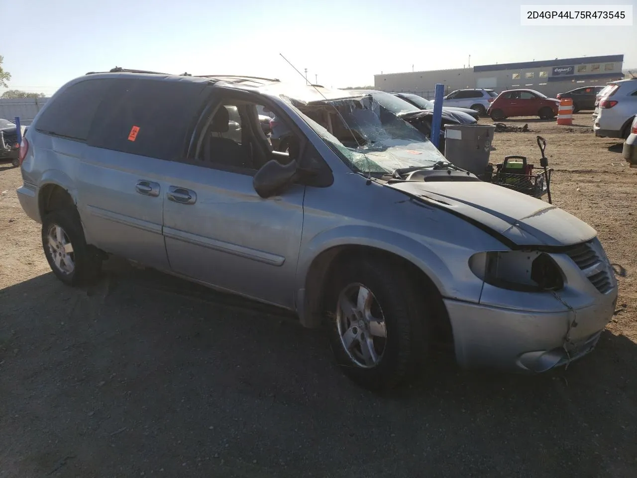 2005 Dodge Grand Caravan Sxt VIN: 2D4GP44L75R473545 Lot: 72511734